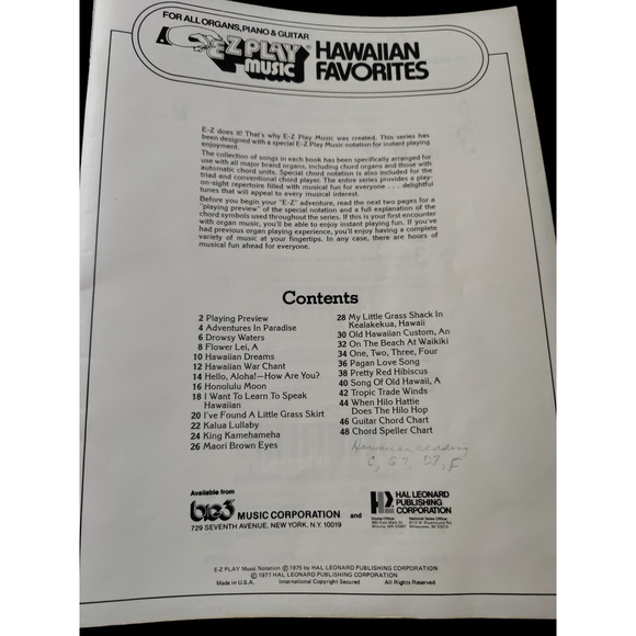 Bundle of 7 music sheets and a book - Picture 7 of 7